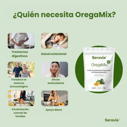 Seravia OregaMix – Aceite de Orégano Medicinal Potenciado
